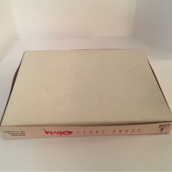 Zebra Lady Puzzle Olivia de Berardinis Fantasy Art - Picture 11 of 12